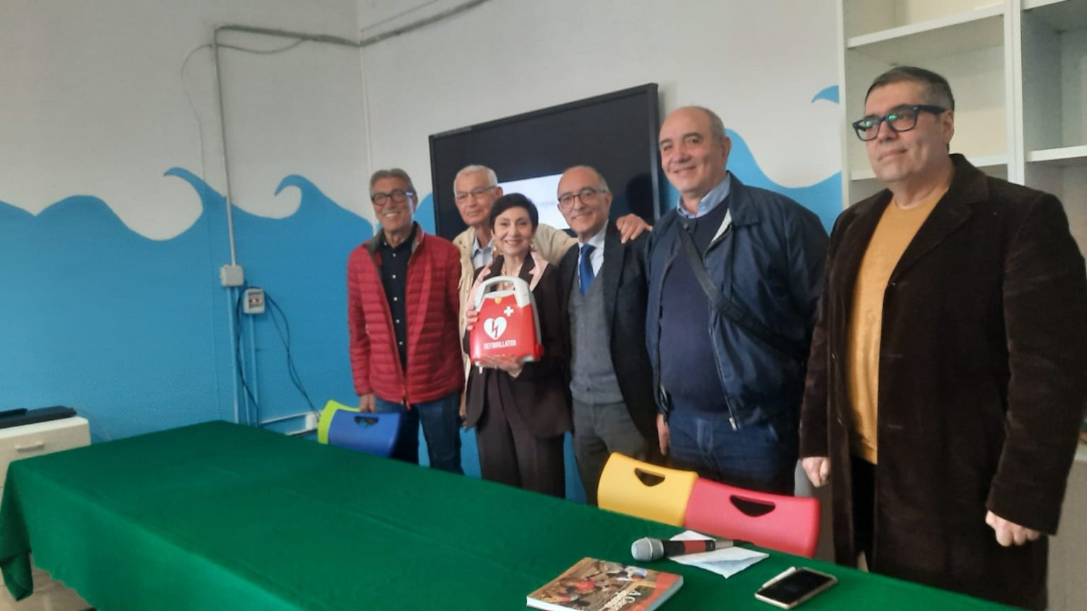 Ribera, “A Cuore Aperto” dona un defibrillatore all’istituto “Don Bosco”